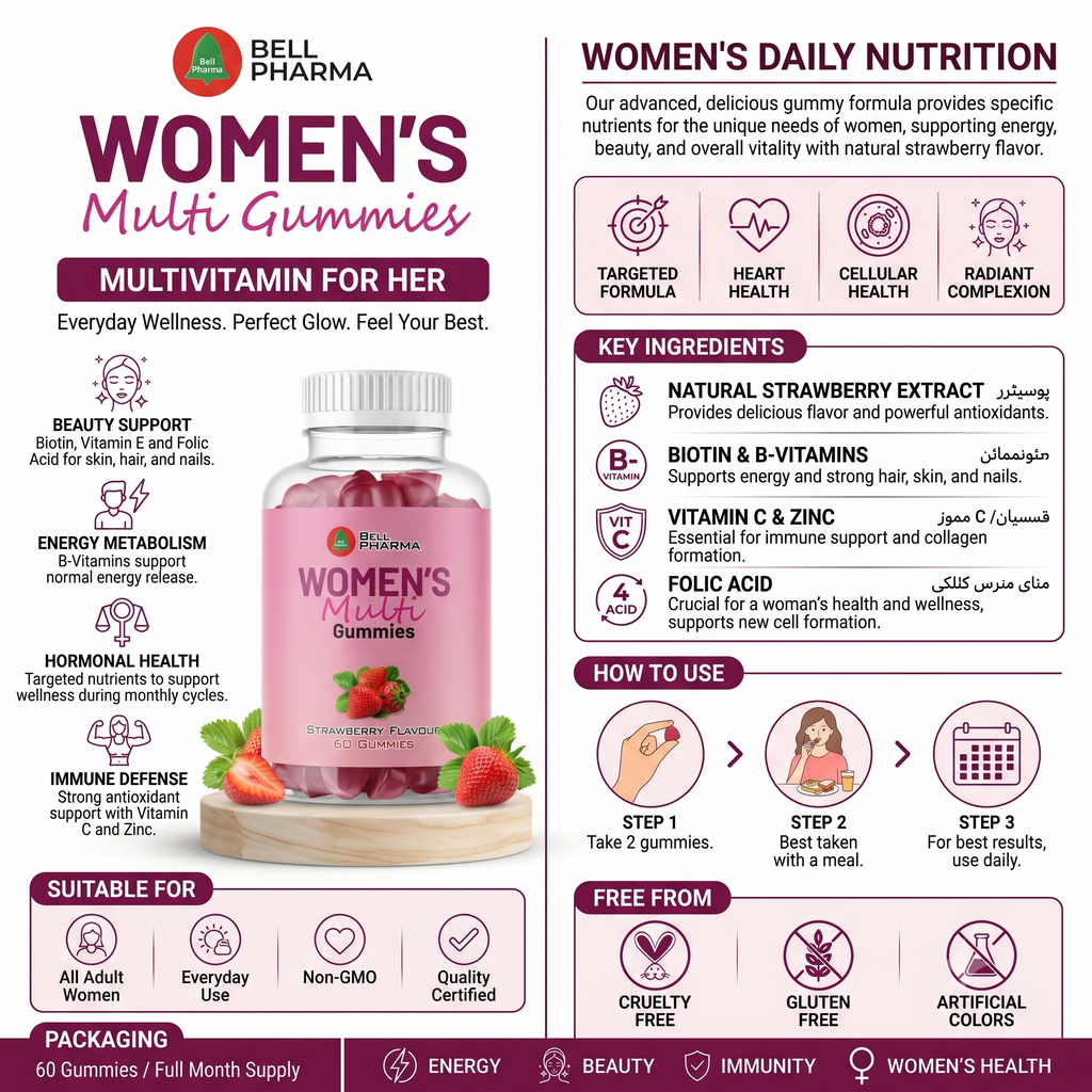 Bell Pharma Women's Multi Gummies 50+